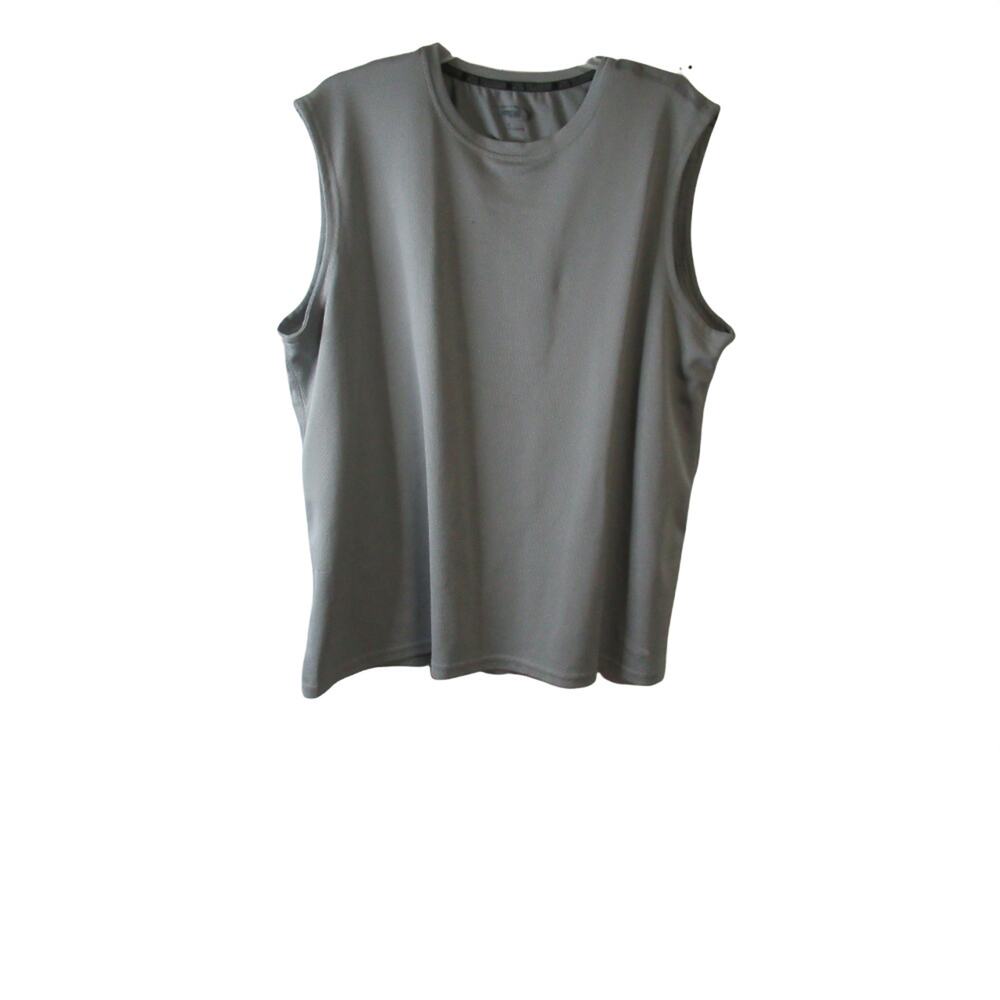 MTA Sport Grey Sleeveless Top
